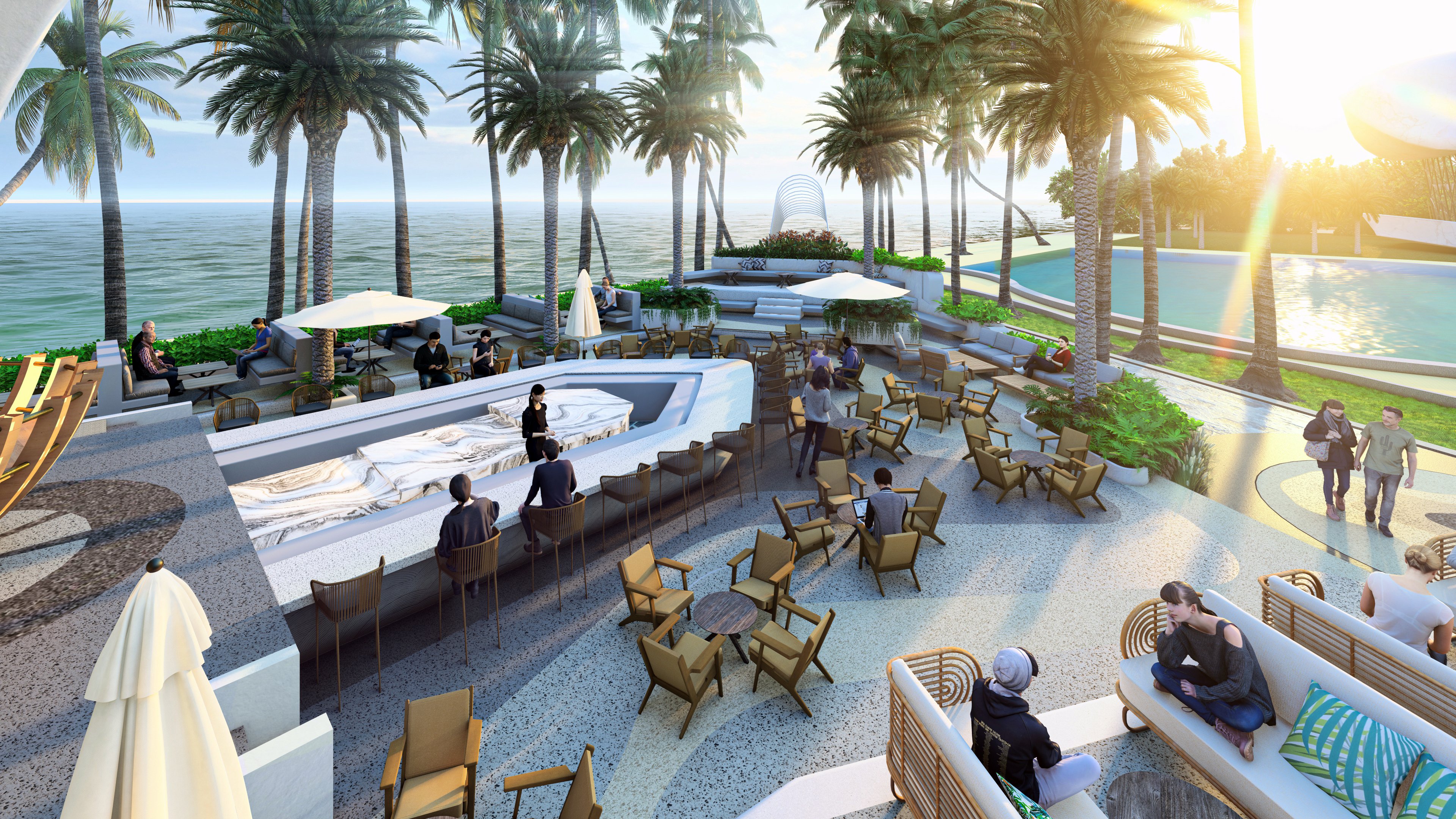Tropicana Hồ Tràm - Thiết kế cảnh quan - 13