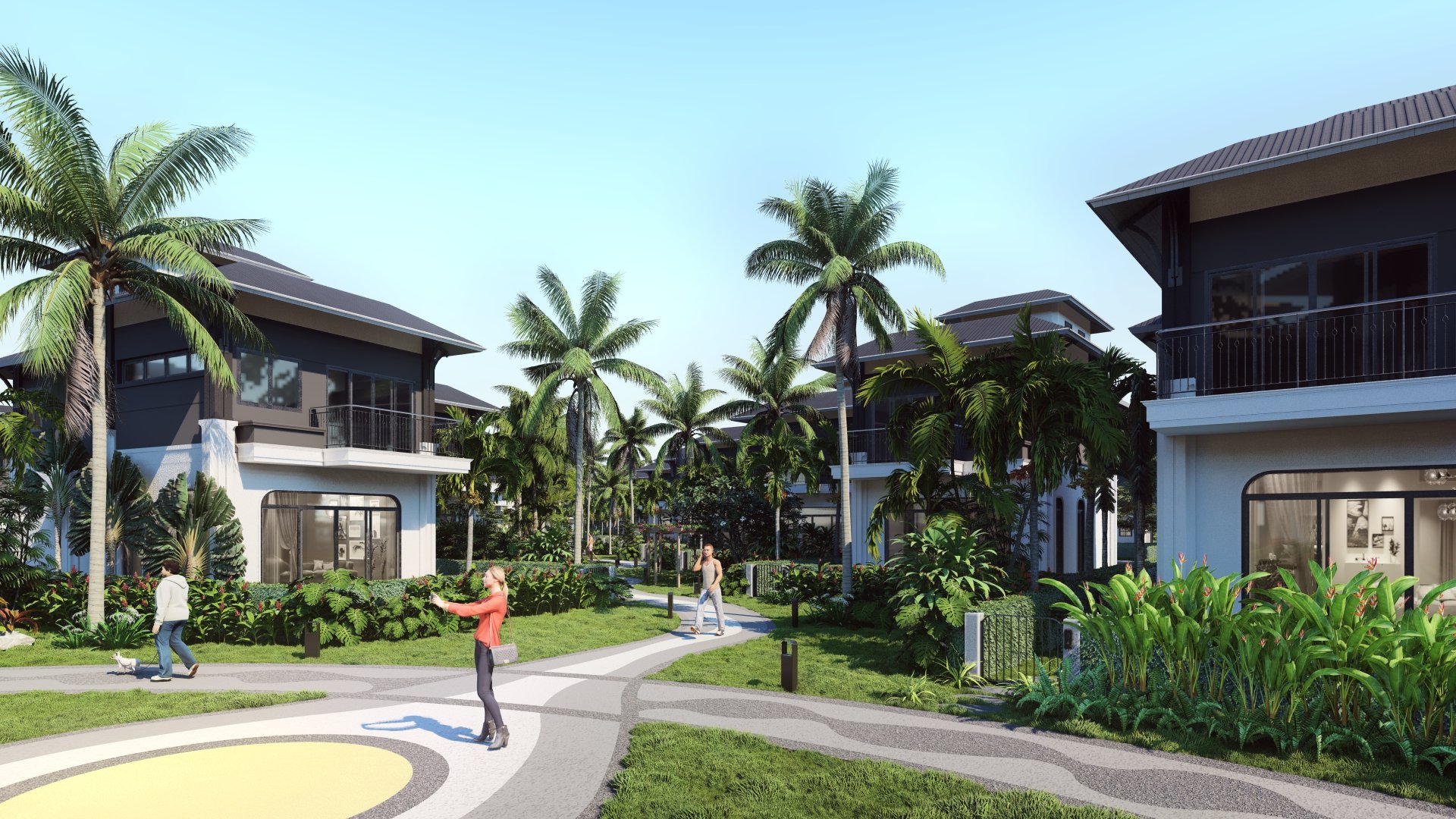 Sonasea Vân Đồn - Wyndham Garden - Thiết kế Cảnh quan - 2