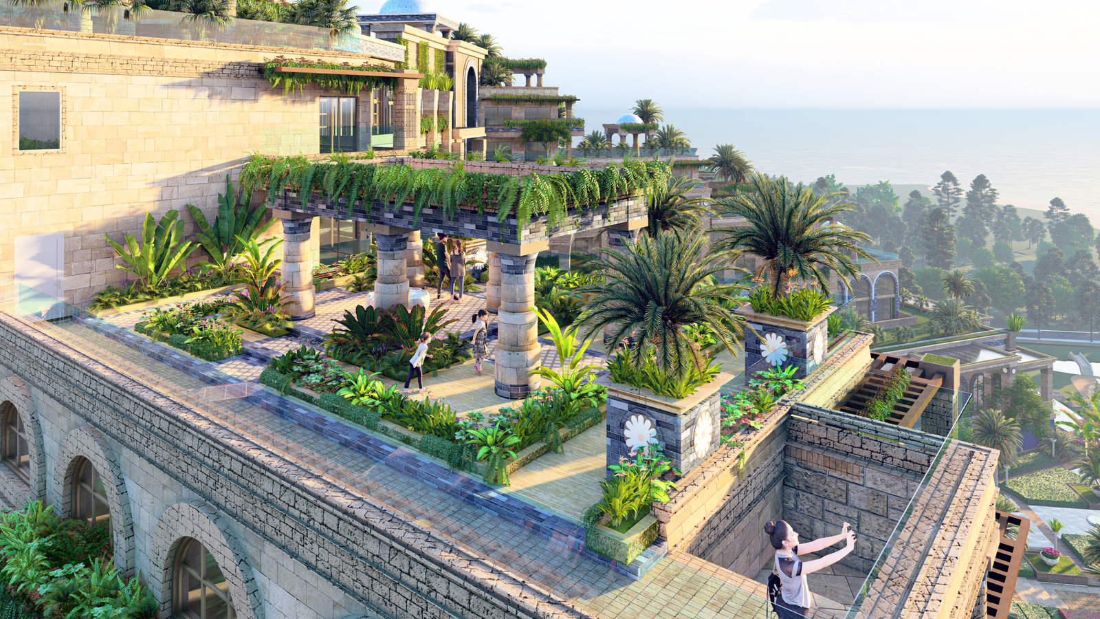 Babylon Hotel - M-Gallery - Thiết kế cảnh quan - 13